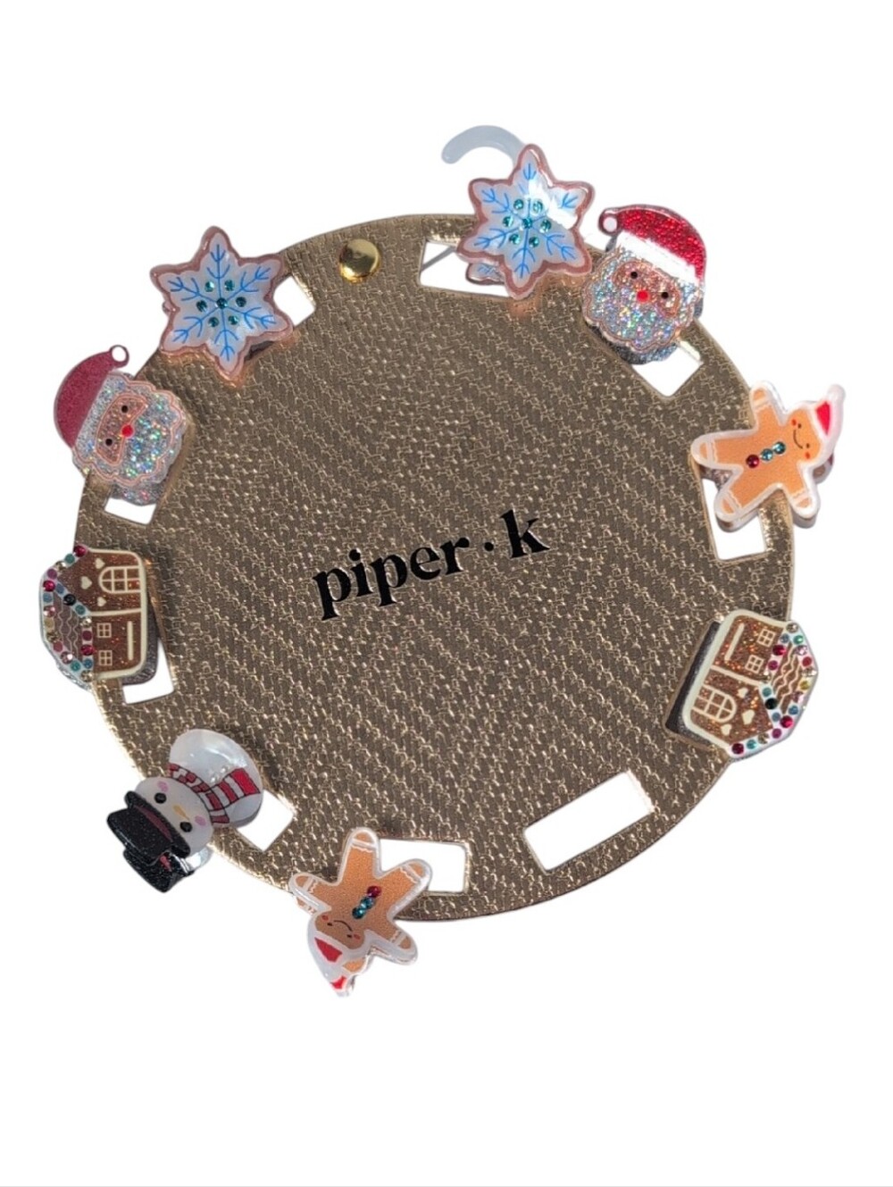 Piper K Christmas Themed Mini Hair Claw Clips *Please Read